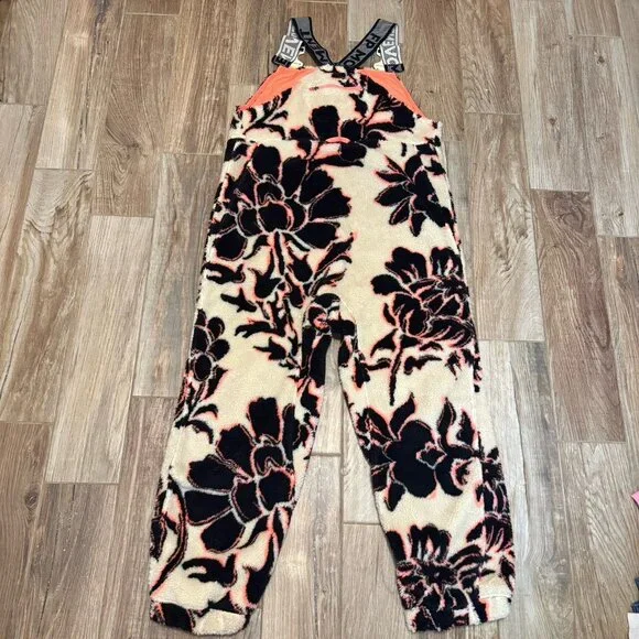 NWT Free People Movement Hit the Slopes Printed Salopette - Picture 6 of 7